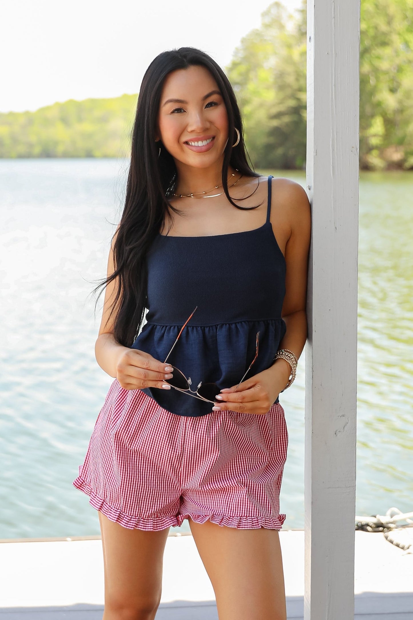 FINAL SALE - We The People Peplum Tank