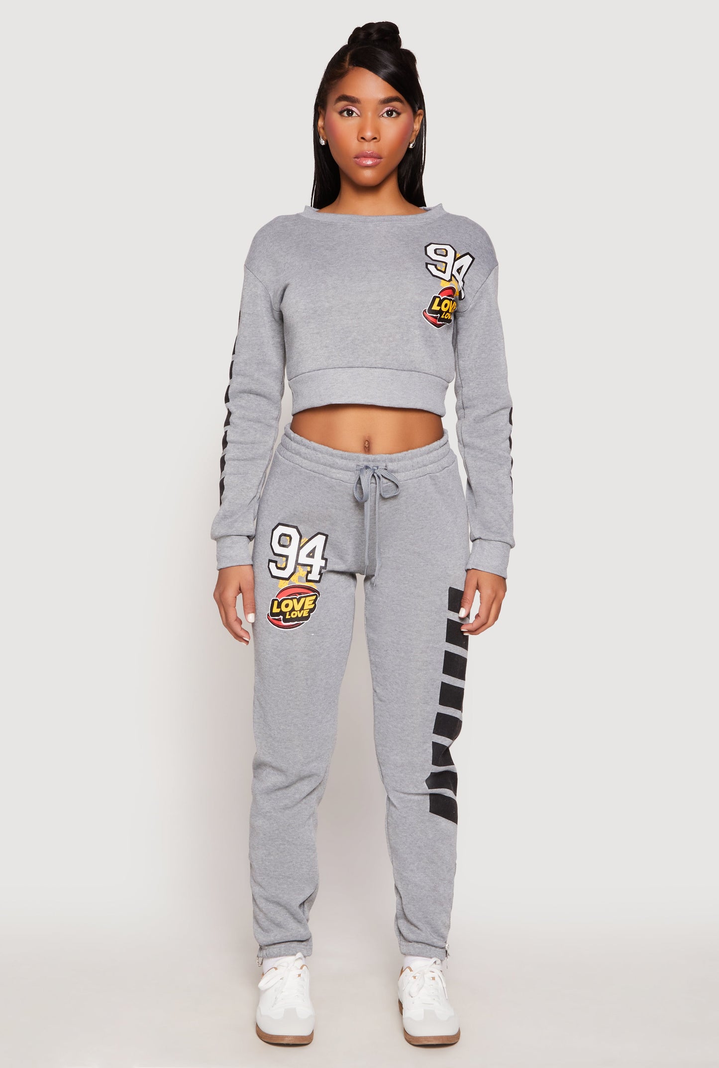 94 Love Zip Hem Sweatpants
