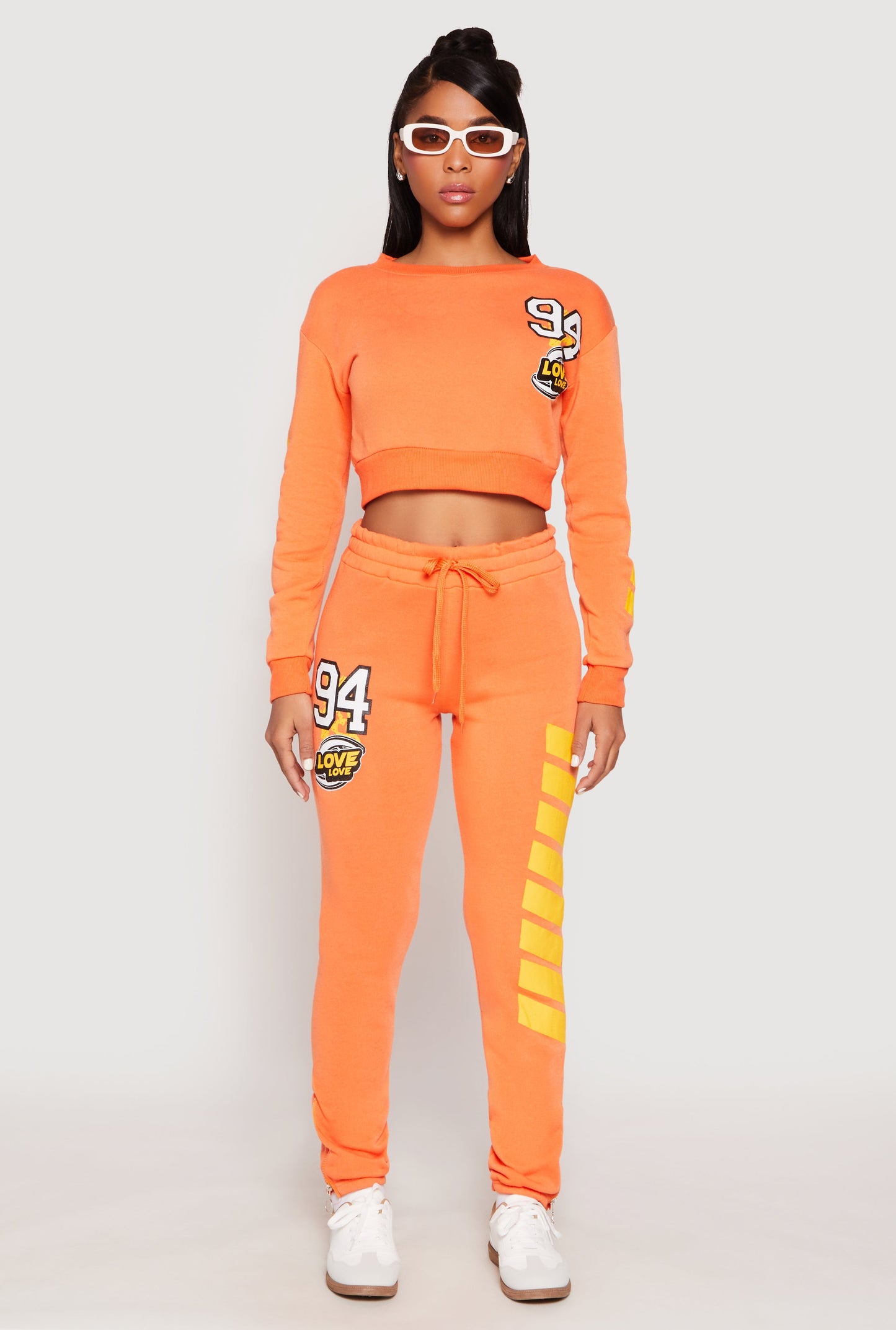 94 Love Zip Hem Sweatpants