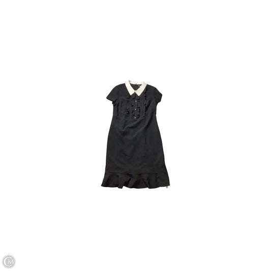 Dress Designer By Karl Lagerfeld In Black & White, Size: 10