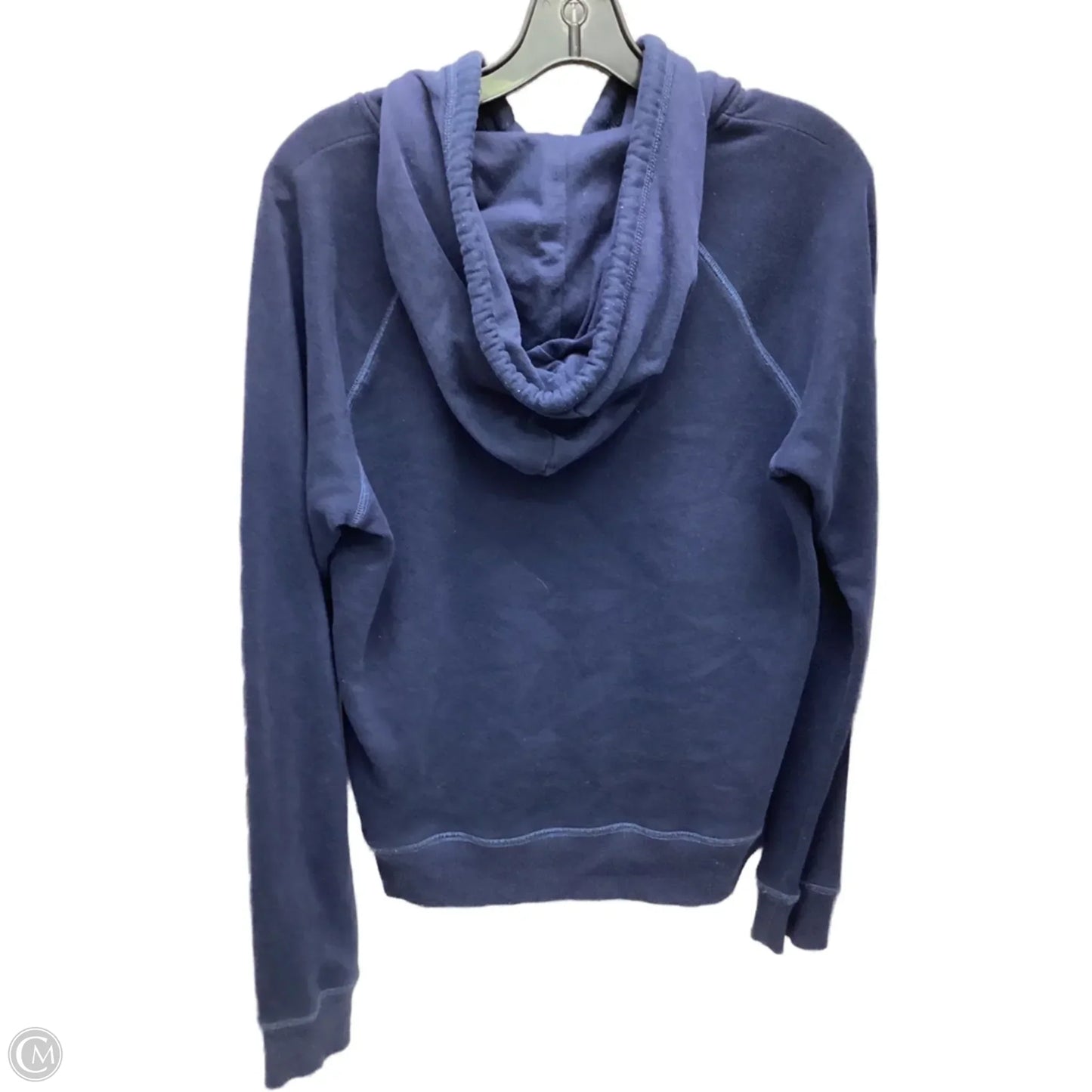 Sweatshirt Hoodie By Hollister In Blue, Size: M