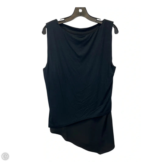Top Sleeveless By Rose And Olive In Black, Size: L