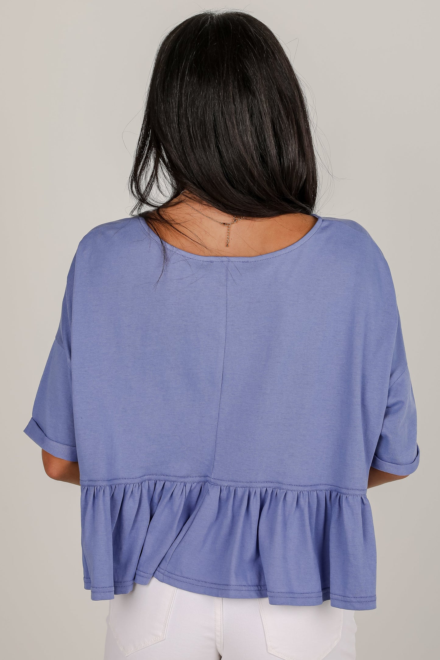 FINAL SALE - Breezy Charm Babydoll Top - DU DEAL