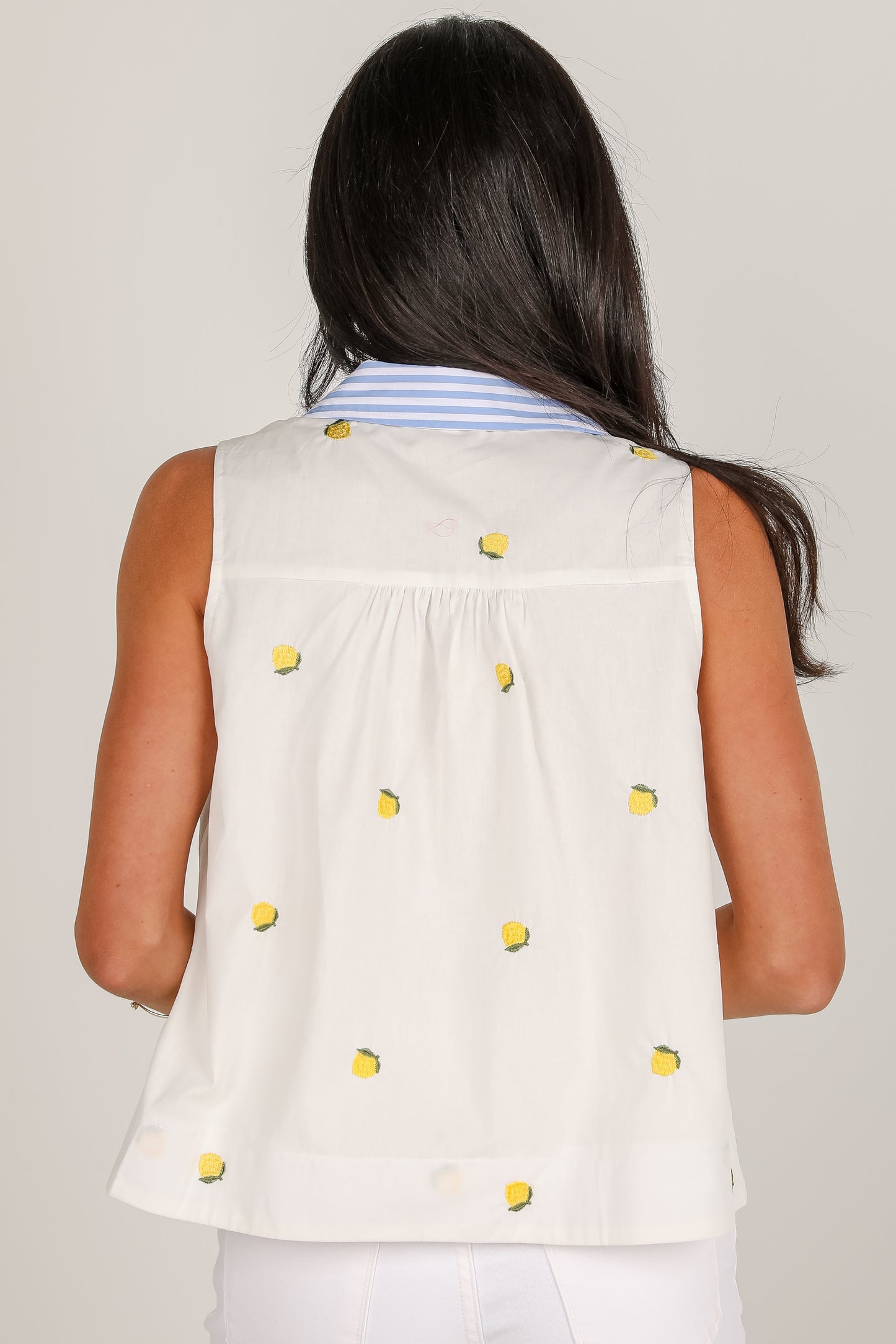 FINAL SALE - When Life Gives You Lemons White Tank